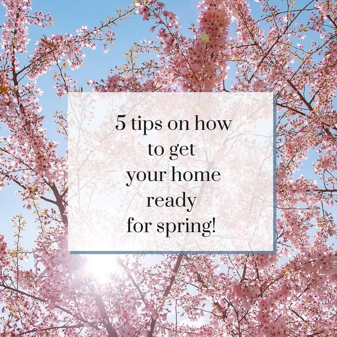 How to get your home ready for spring! - The Lifestyle Organiser