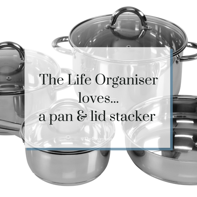The Life Organiser loves…an expandable pot & lid stacker!