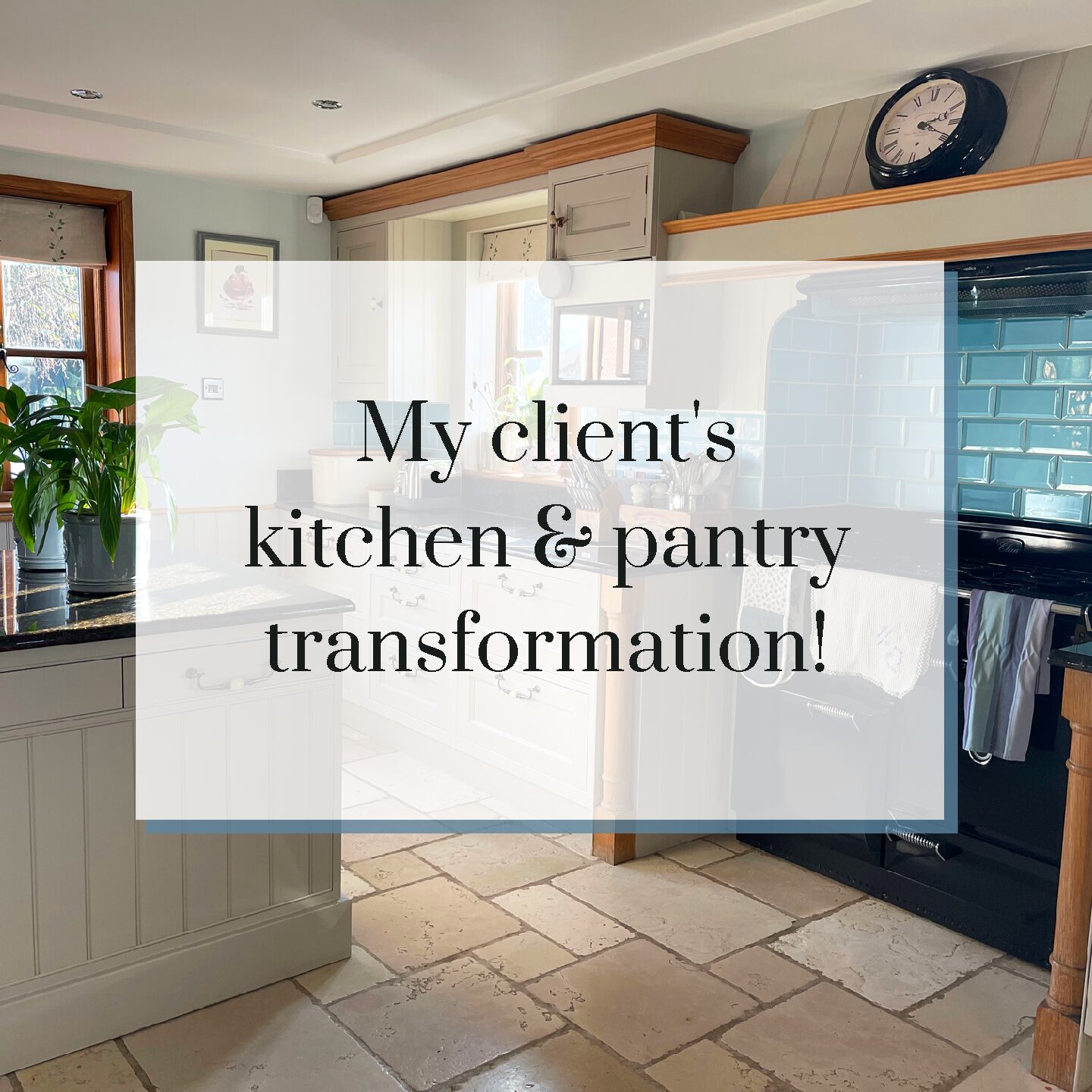 My client’s kitchen & pantry transformation!