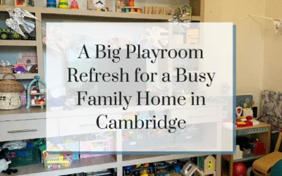 A Big Playroom Refresh for a Busy Family Home in Cambridge