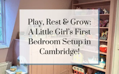 Play, Rest & Grow: A Little Girl’s First Bedroom Setup in Cambridge!